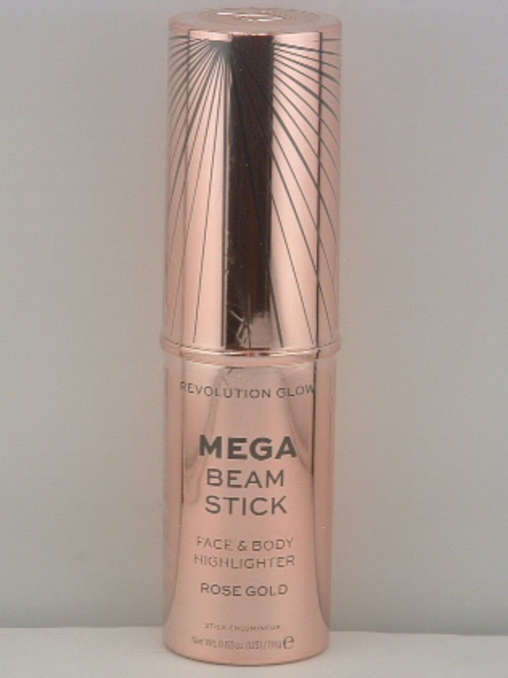 New Revolution Glow Mega Beam Stick Rose Gold